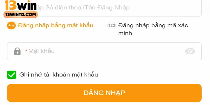 Hướng dẫn chi tiết cách đăng nhập 13WIN nhanh chóng